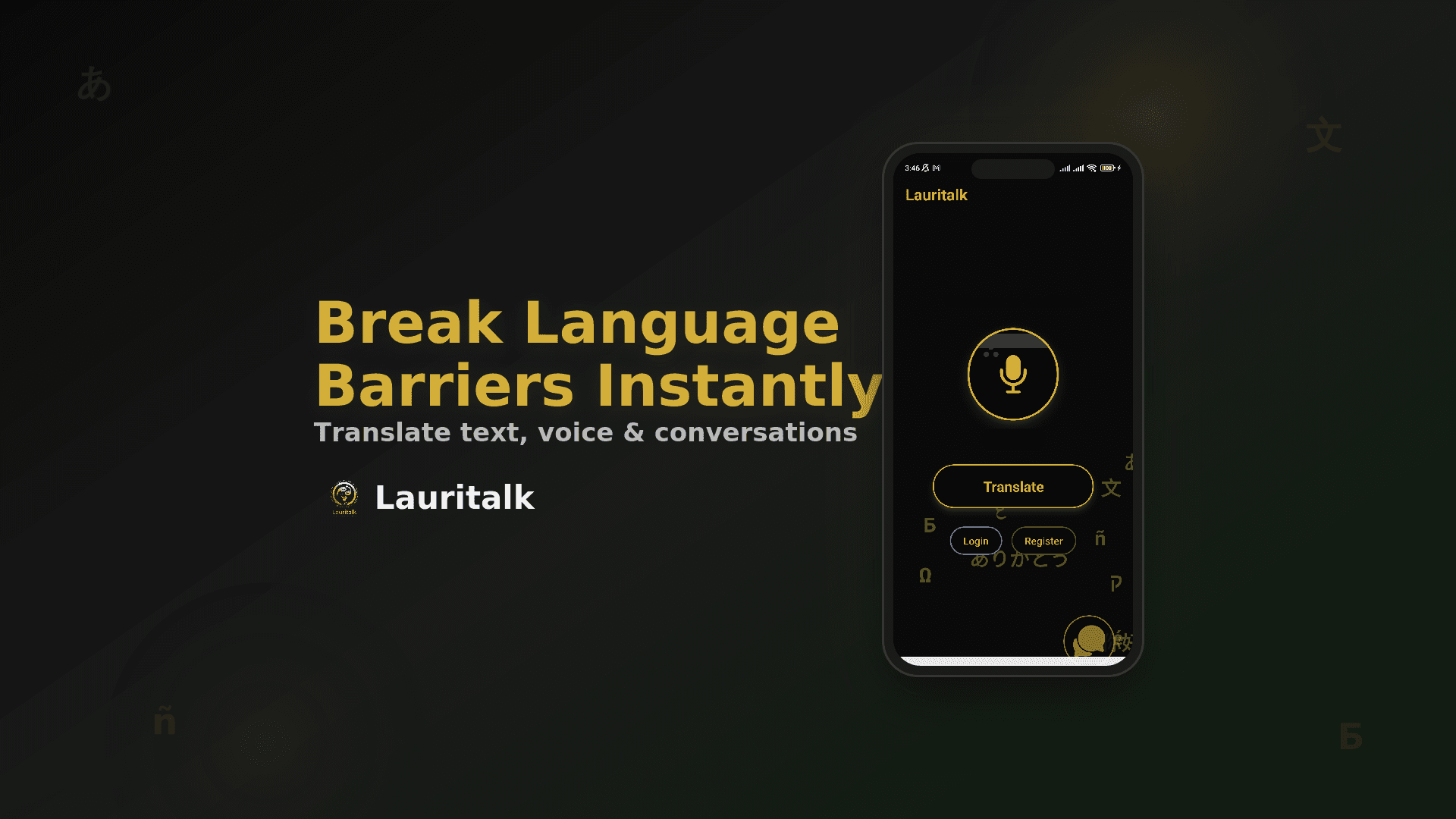 Lauritalk project cover